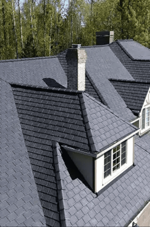 Davinci Slate Installation Kerrigan Roofing and Restoration